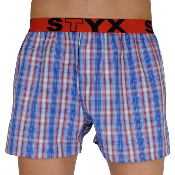 Boxershorts til mænd Styx sport gummi flerfarvet (B110)