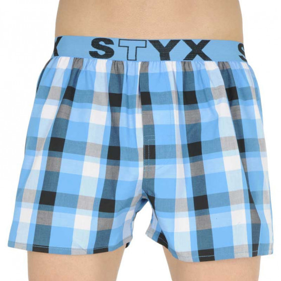 10PACK Boxershorts til mænd Styx sport elastik flerfarvet (B8313234567890)