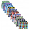 10PACK Boxershorts til mænd Styx sport elastik flerfarvet (B8313234567890)