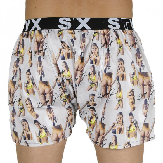 Boxershorts til mænd Styx art sports gummi - Deni G - limited edition (B1159)