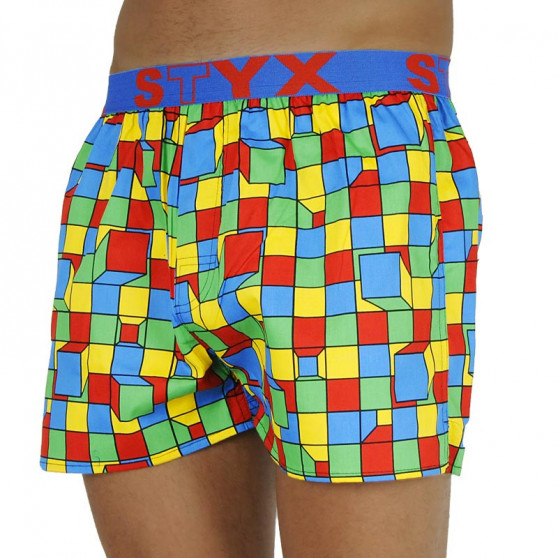 Boxershorts til mænd Styx art sports gummi cubes (B959)