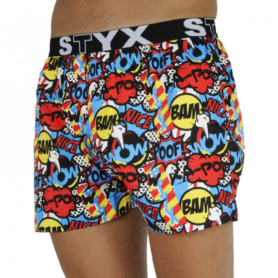 Boxershorts til mænd Styx art sports gummi poof (B1153)