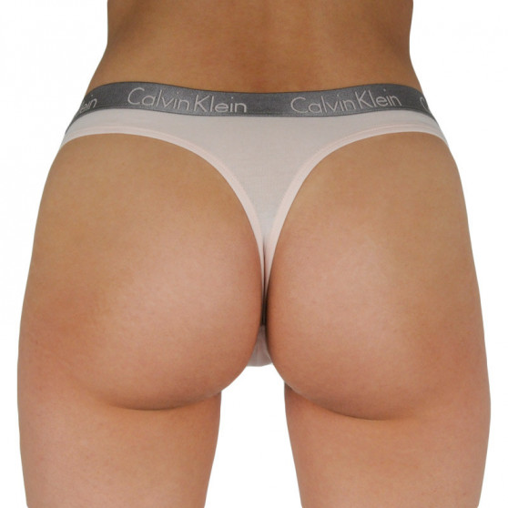 3PACK G-streng til kvinder Calvin Klein flerfarvet (QD3560E-T7W)