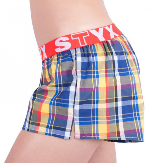 Dameshorts Styx sport gummi flerfarvet (T614)