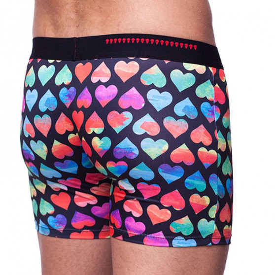 Boxershorts til mænd 69SLAM fit rainbow love