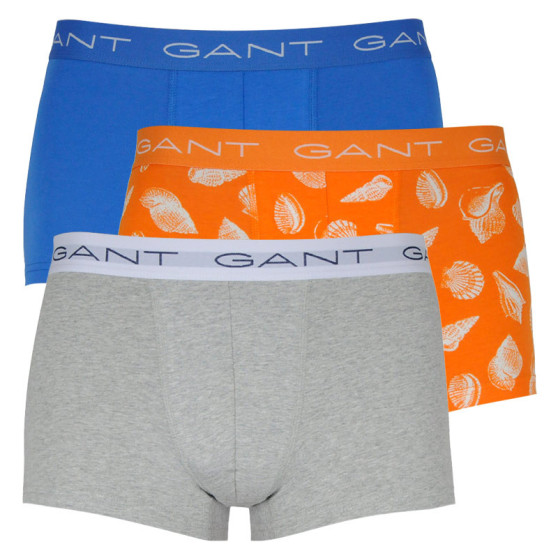 3PACK Boxershorts til mænd Gant flerfarvet (902123123-806)