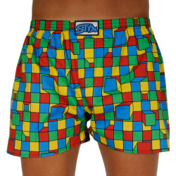 Boxershorts til mænd Styx art klassisk gummi plaid (A959)