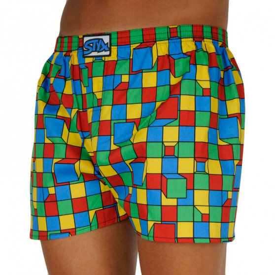 Boxershorts til mænd Styx art klassisk gummi plaid (A959)