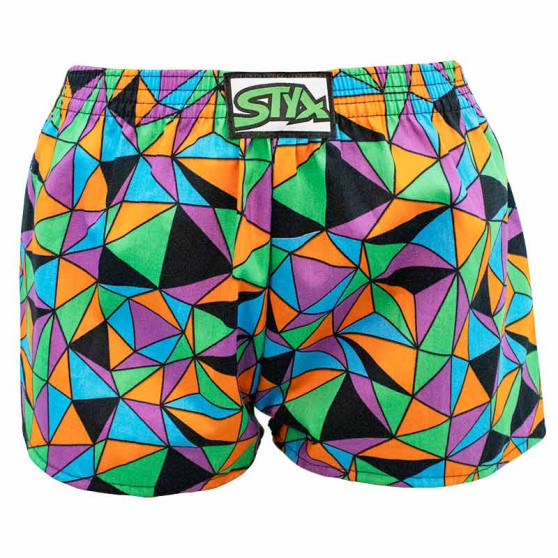 Børneshorts Styx art klassisk gummi triangles (J1056)