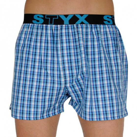 5PACK Boxershorts til mænd Styx sport elastik flerfarvet (B10107080913)