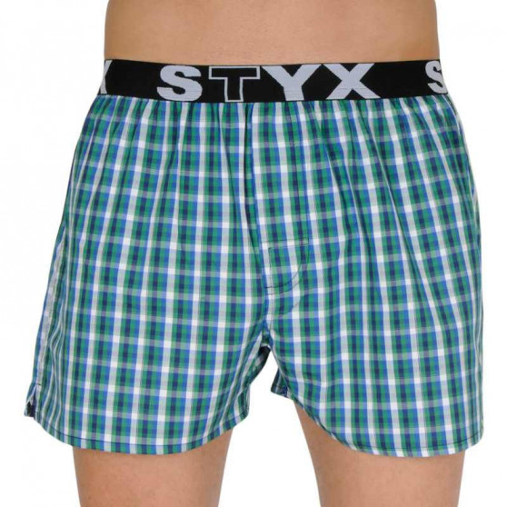 5PACK Boxershorts til mænd Styx sport elastik flerfarvet (B10107080913)