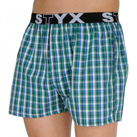 5PACK Boxershorts til mænd Styx sport elastik flerfarvet (B10107080913)