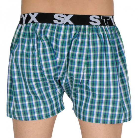 5PACK Boxershorts til mænd Styx sport elastik flerfarvet (B10107080913)