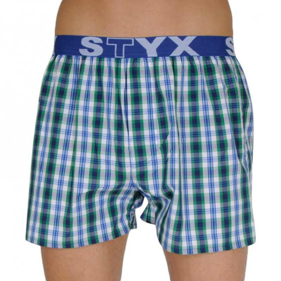 10PACK Boxershorts til mænd Styx sportsgummi (B101234567802)