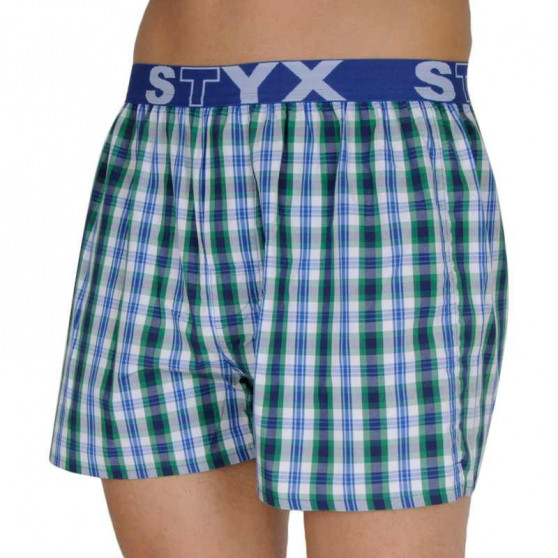 10PACK Boxershorts til mænd Styx sportsgummi (B101234567802)