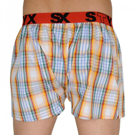 10PACK Boxershorts til mænd Styx sportsgummi (B101234567802)