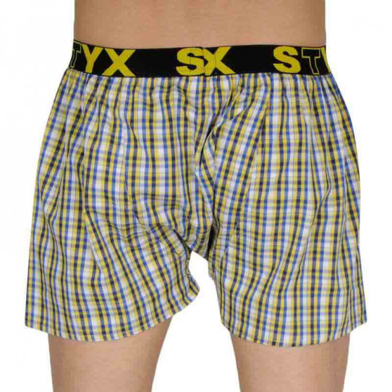 10PACK Boxershorts til mænd Styx sportsgummi (B101234567802)