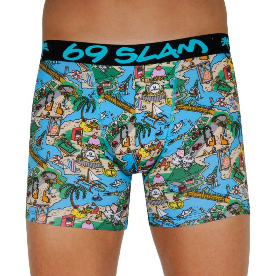 Boxershorts til mænd 69SLAM fit bali (MBYBAL-PO)