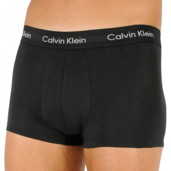 3PACK Boxershorts til mænd Calvin Klein sort (U2664G-WHN)