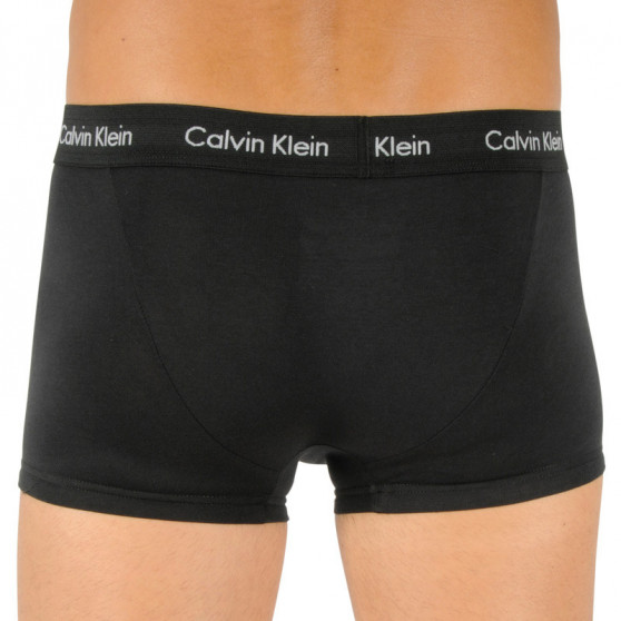 3PACK Boxershorts til mænd Calvin Klein sort (U2664G-WHN)