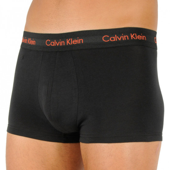 3PACK Boxershorts til mænd Calvin Klein sort (U2664G-WHN)