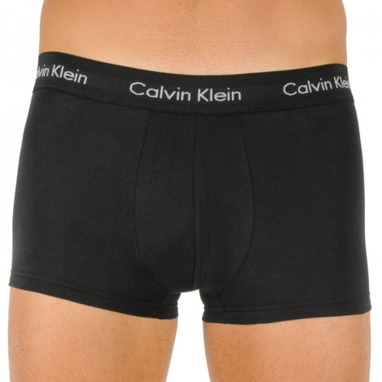 3PACK Boxershorts til mænd Calvin Klein sort (U2664G-WHN)