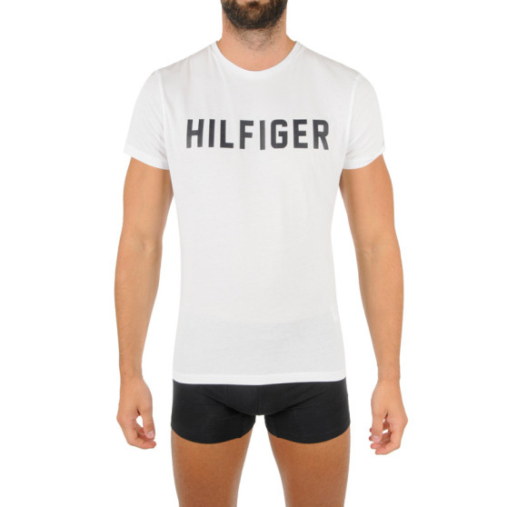 T-shirt til mænd Tommy Hilfiger hvid (UM0UM02011 YBR)