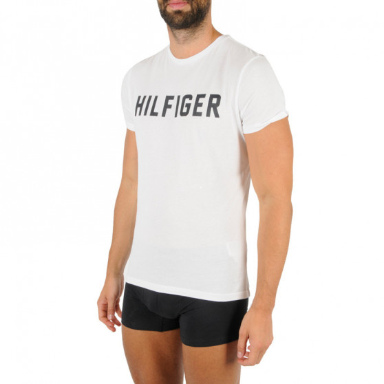 T-shirt til mænd Tommy Hilfiger hvid (UM0UM02011 YBR)