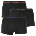 3PACK Boxershorts til mænd Calvin Klein sort (U2664G-WHN)