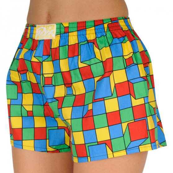 Dameshorts Styx art klassisk gummi plaid (K959)