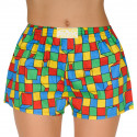 Dameshorts Styx art klassisk gummi plaid (K959)