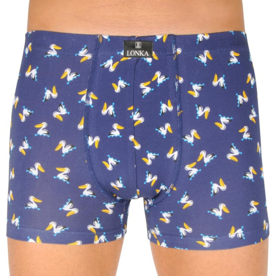 Boxershorts til mænd Lonka mørkeblå (Kevin-pelikan)