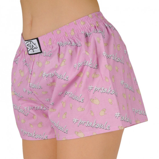 Dameshorts Styx art klassisk gummi Loono (K1453)