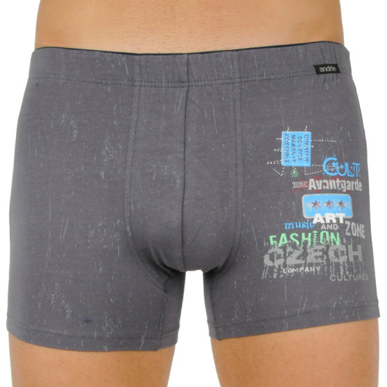 Boxershorts til mænd Andrie grå (PS 5588 B)