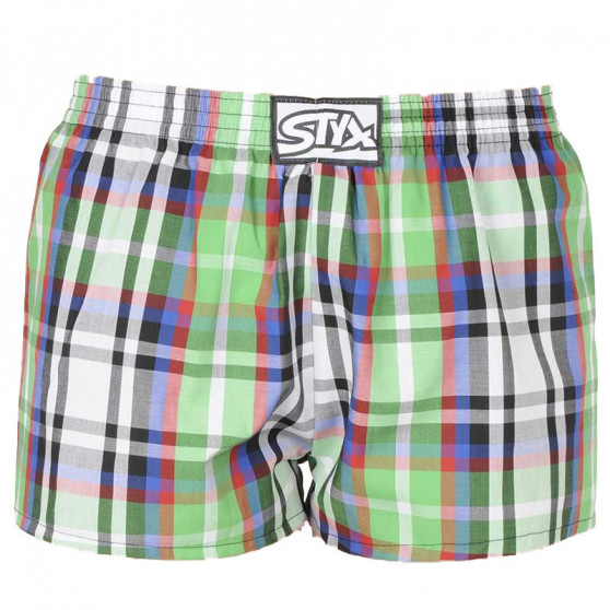 3PACK Børneshorts Styx klassisk elastik flerfarvet (J8353840)