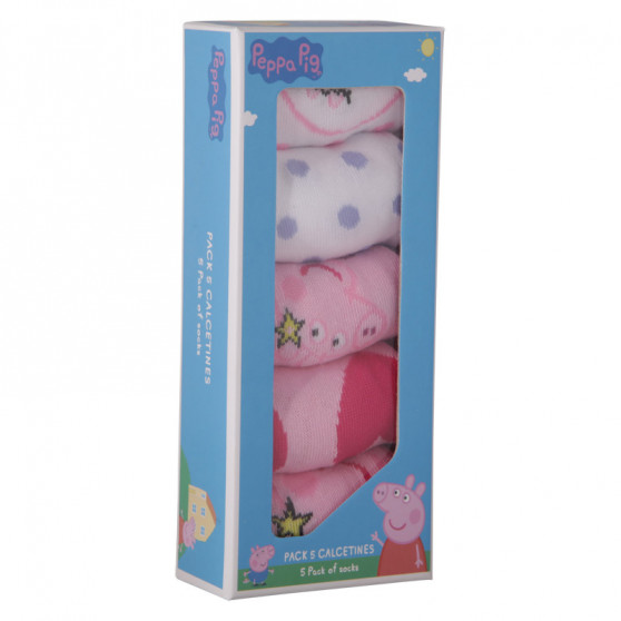 5PACK Børnestrømper Cerdá Peppa Pig flerfarvet (2200007756)