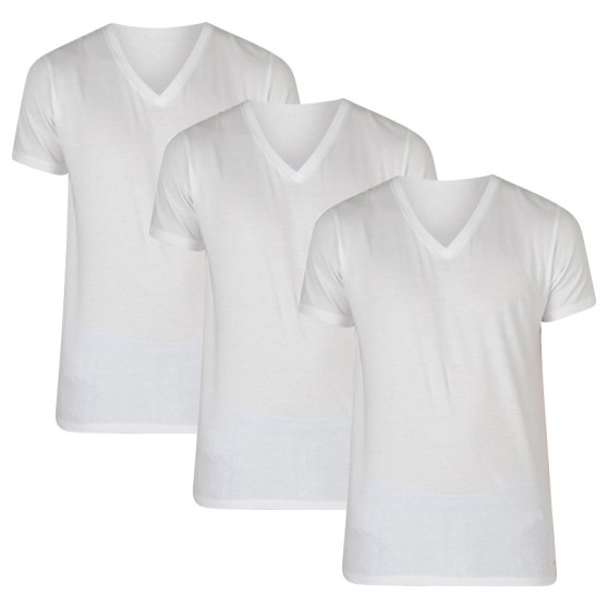 3PACK t-shirt til mænd Calvin Klein hvid (NB4012A-100)