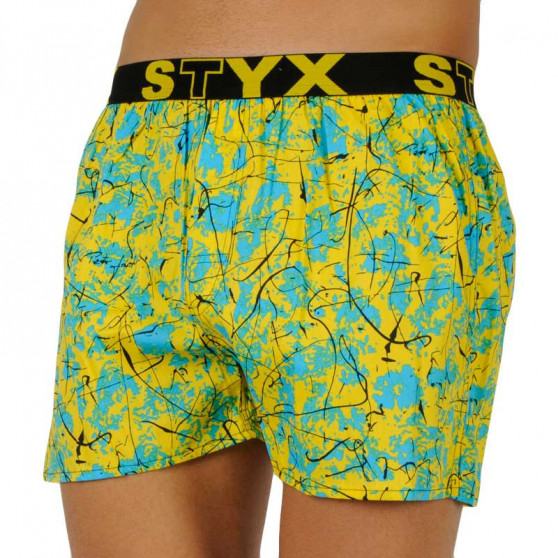 Boxershorts til mænd Styx art sports gummi Jáchym (B1156)