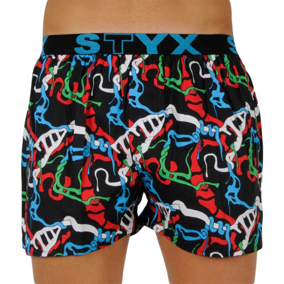 Boxershorts til mænd Styx art sports gummi jungle (B1157)