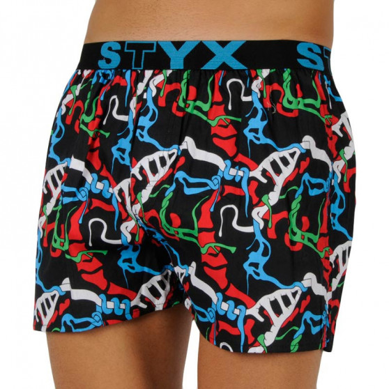 Boxershorts til mænd Styx art sports gummi jungle (B1157)