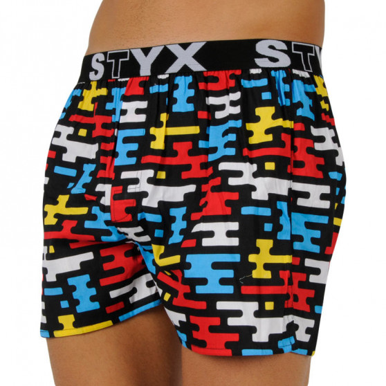 Boxershorts til mænd Styx art sports gummi flat (B1154)