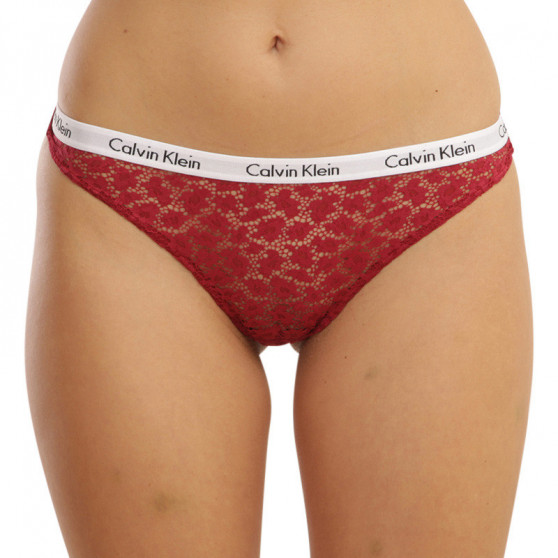 3PACK Brasilianske trusser til kvinder Calvin Klein flerfarvet (QD3925E-W5G)