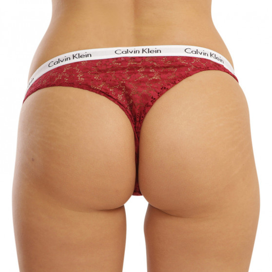 3PACK Brasilianske trusser til kvinder Calvin Klein flerfarvet (QD3925E-W5G)