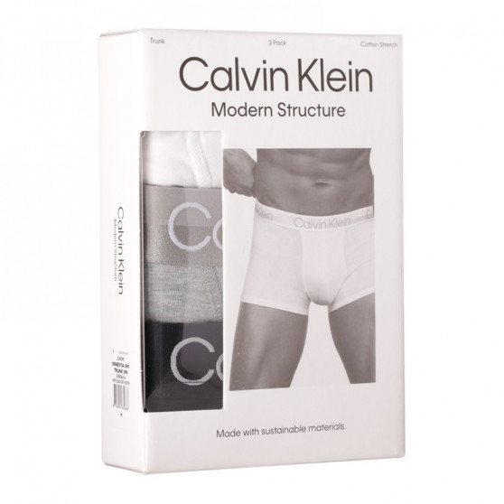 3PACK Boxershorts til mænd Calvin Klein flerfarvet (NB2970A-UW5)