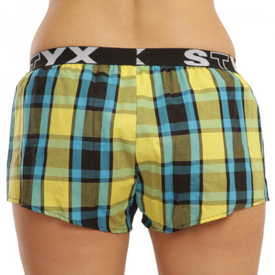 Dameshorts Styx sport gummi flerfarvet (T825)