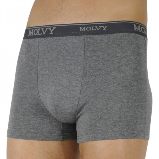 Boxershorts til mænd Molvy grå (MP-969-BEU)