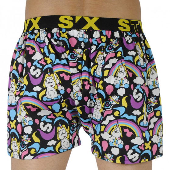 Boxershorts til mænd Styx art sportsgummi Enhjørning (B1158)