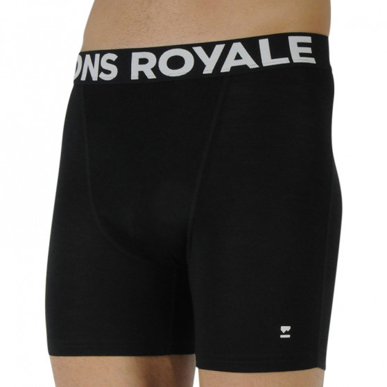 Boxershorts til mænd Mons Royale merino sort (100088-1169-001)