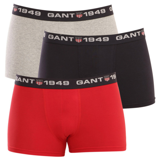 3PACK Boxershorts til mænd Gant flerfarvet (902133053-620)