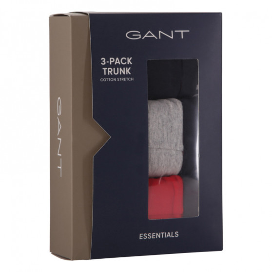 3PACK Boxershorts til mænd Gant flerfarvet (902133053-620)